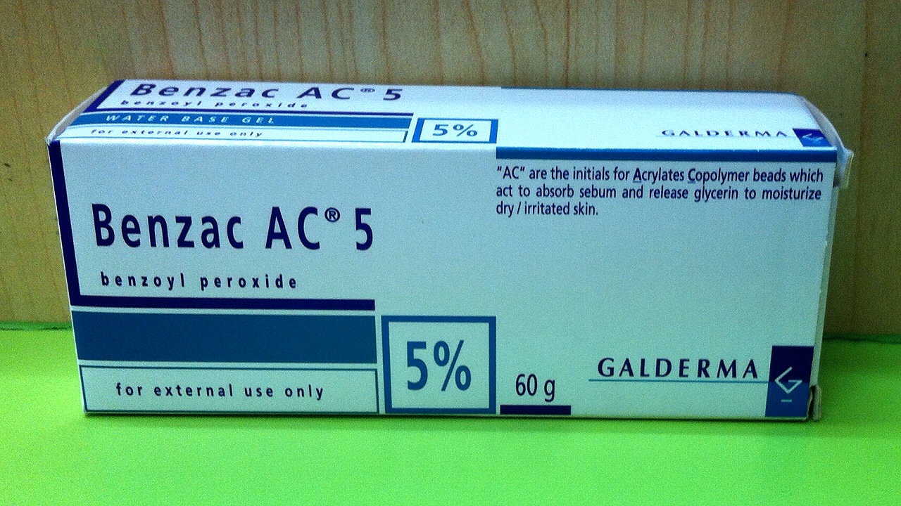 Benzac AC 5% ขนาด 60 กรัม