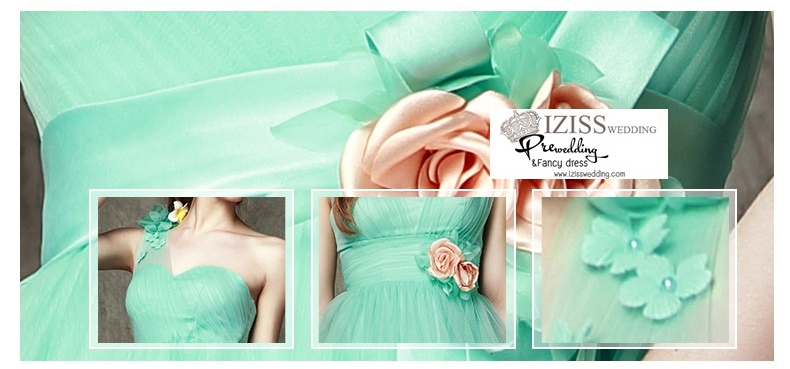 ฺBM0104 - พรีออเดอร์ ชุดเพื่อนเจ้าสาวราตรียาวสีเขียวมินท์