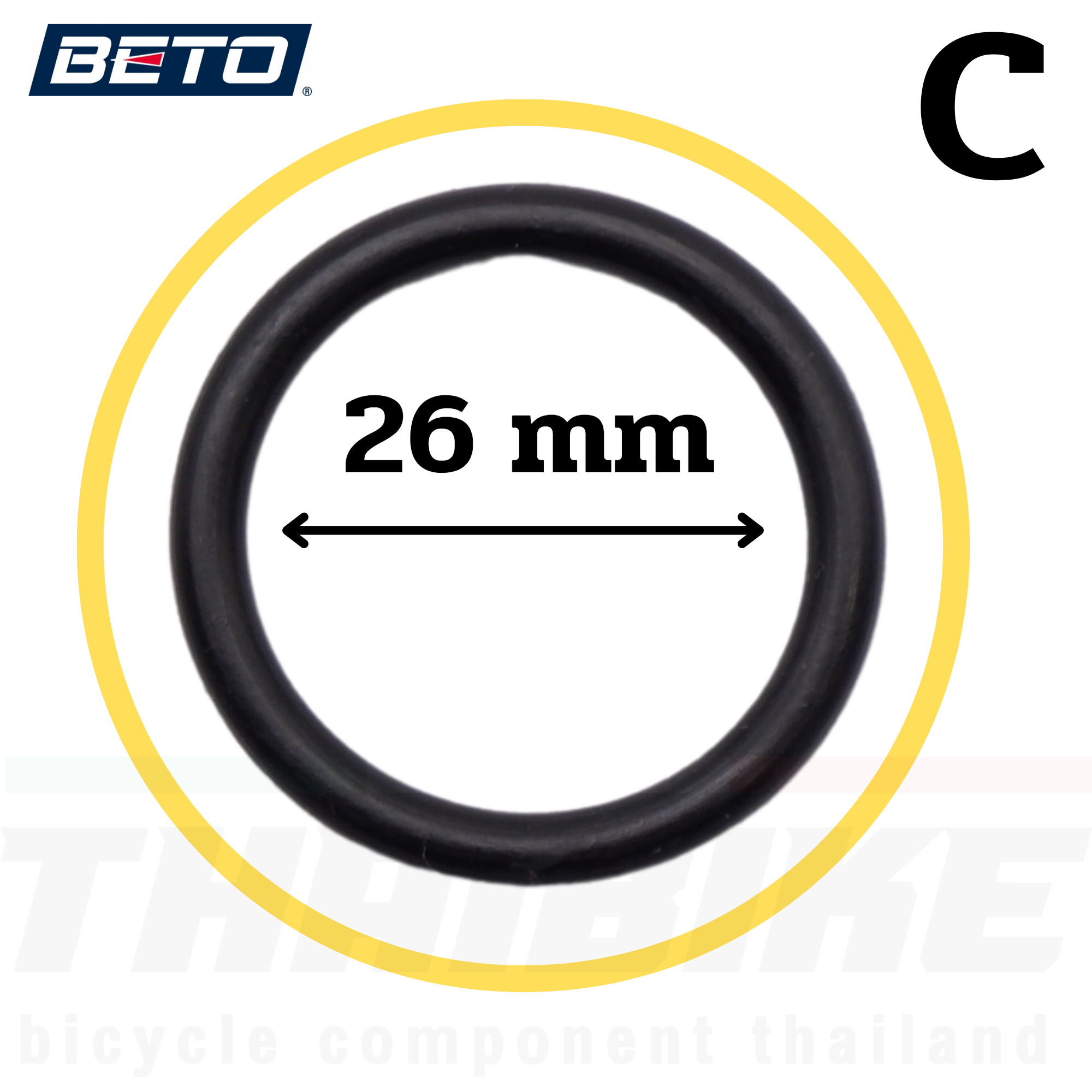 อะไหล่สูบจักรยาน BETO โอริง หัวล็อคสาย อแดพเตอร์ต่อสาย สายสูบ