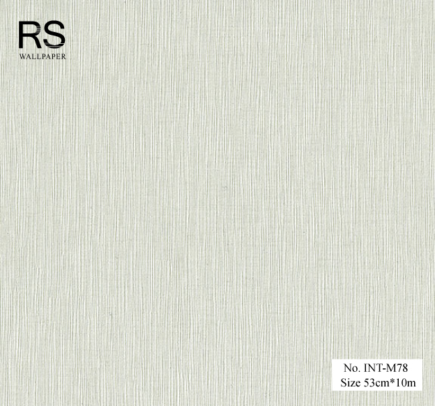 วอลเปเปอร์ มีกลิดเตอร์ สีเทาอ่อน No.INT-M78