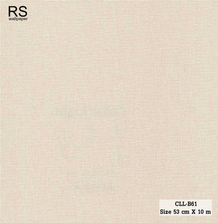 วอลเปเปอร์ลายทางริ้วอ่อนๆ สีครีม CLL-B61