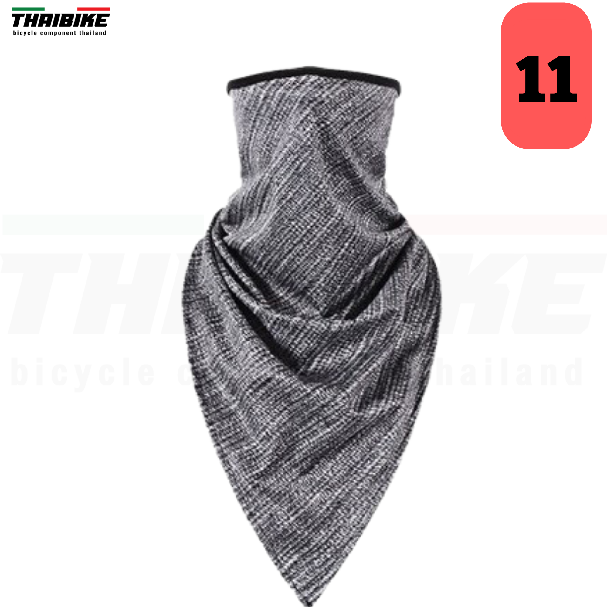 ผ้าบัฟ ปิดจมูก กันแดด กันฝุ่น กันลม กัน UV แบบสามเหลี่ยมผ้าลื่น งานดีมาก ปั่นจักรยาน ตกปลา เดินป่า