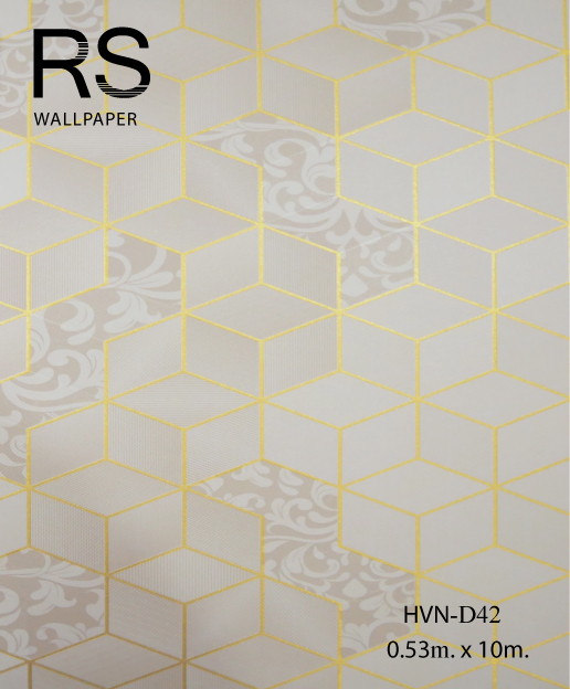 วอลเปเปอร์ลายกราฟฟิค HVN-D42