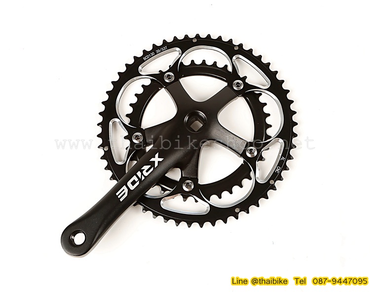 ขาจานจักรยาน XRIDE CNC 53/39