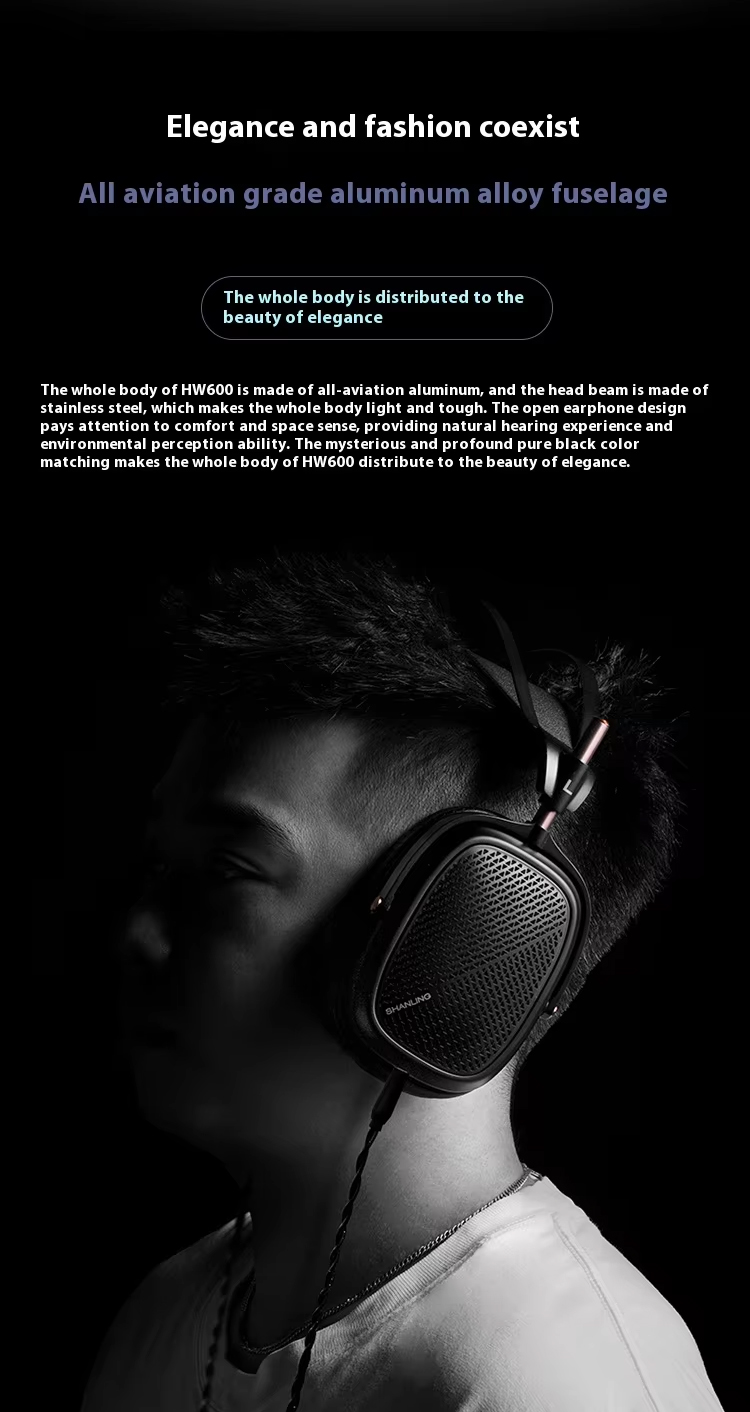 [PreOrder] Shanling HW600 หูฟัง Headphone ไดรเวอร์ Planar รองรับ Hi-Res ประกันศูนย์ไทย