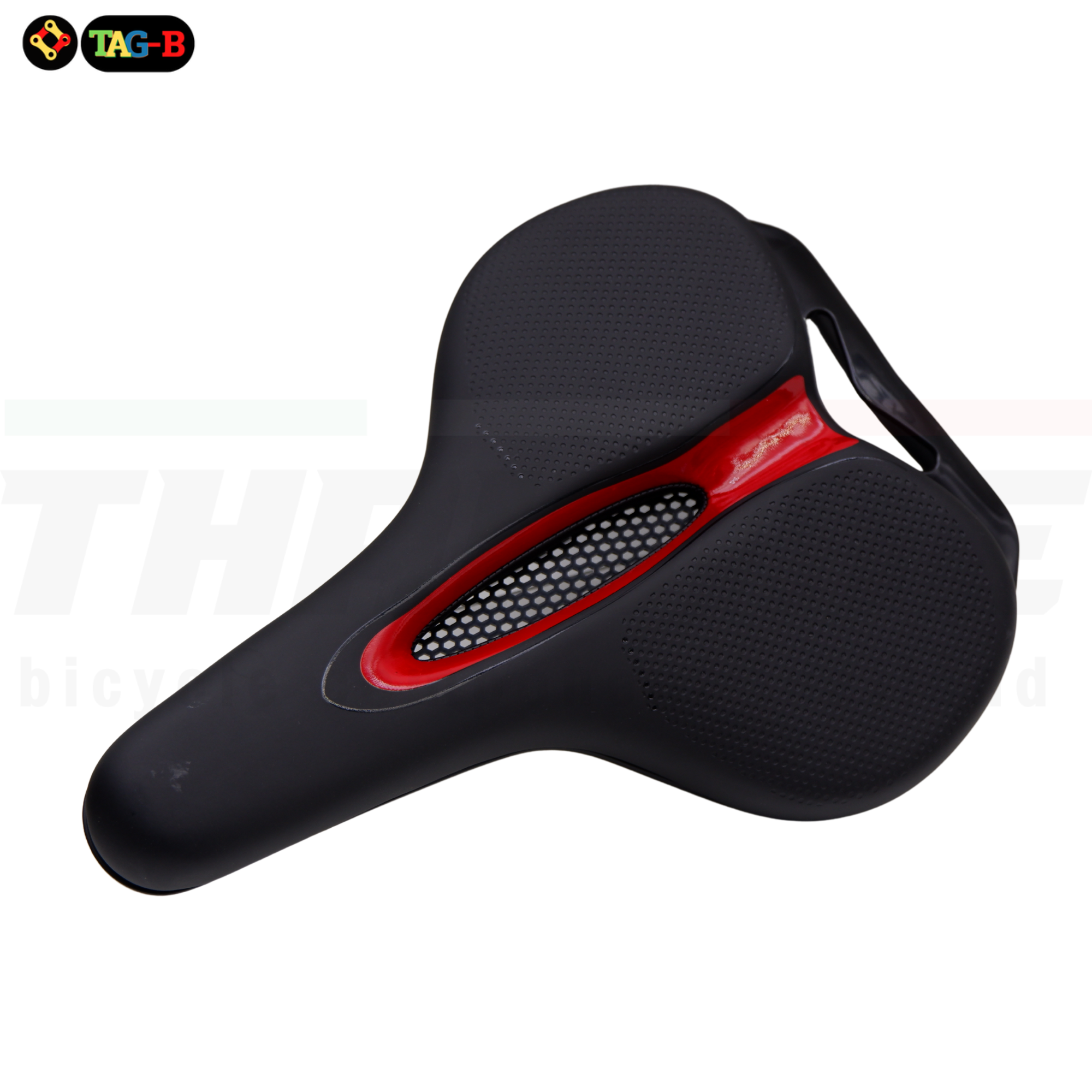 อานจักรยาน MTB แบบระบายอากาศ เบาะรองนั่งขนาดใหญ่