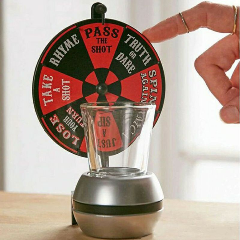 วงล้อกินเหล้า spin the shot พร้อมส่ง