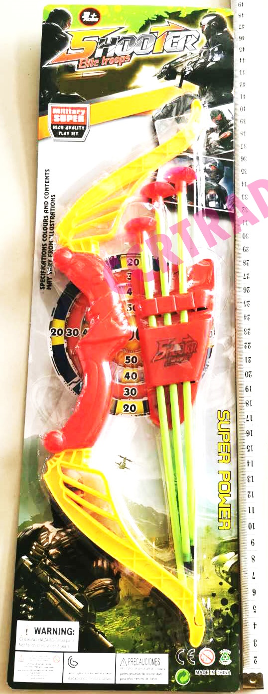 ธนูจัมโบ้สีสด+ลูกแผง 48 ซม.