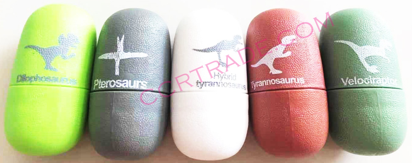 ตัวต่อไดโนเสาร์แคปซูล 15 ชิ้นกล่อง 29.5 ซม.