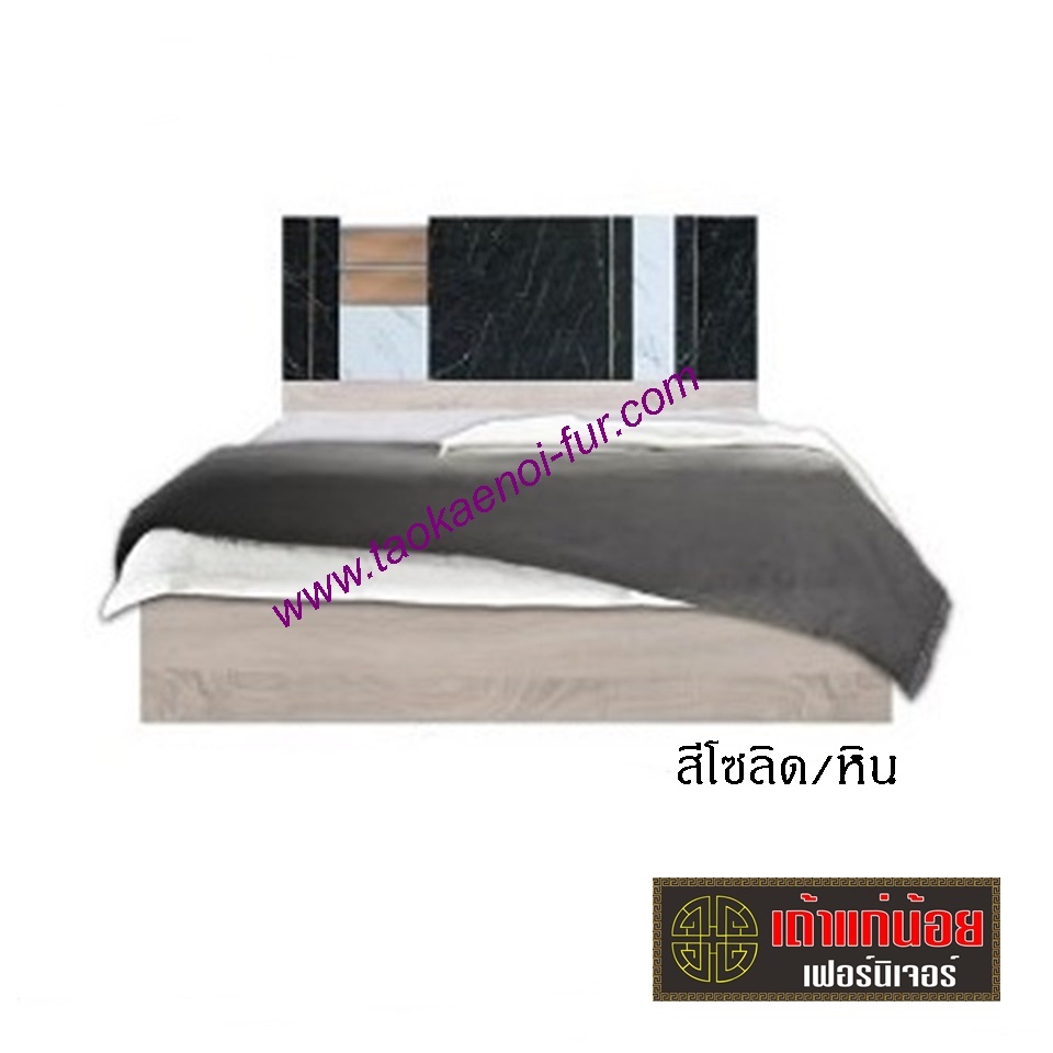 B510-B610 เตียงไม้ 5,6 ฟุต