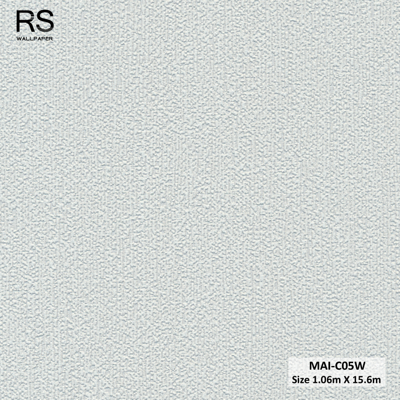 วอลเปเปอร์พื้นสีเทาเงิน MAI-C05W