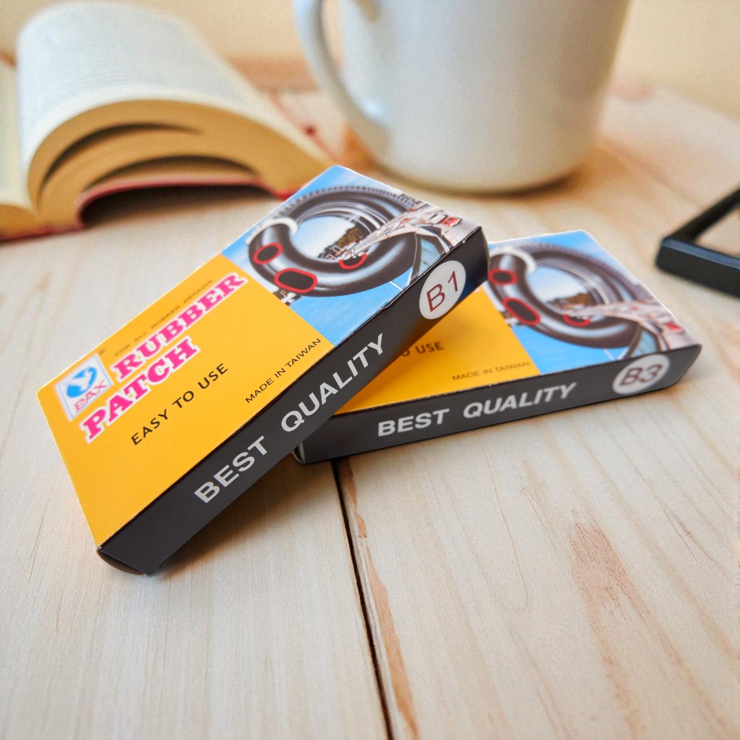 แผ่นปะยางจักรยาน มอเตอร์ไซต์ PAX ของแท้จากไต้หวัน ปะง่าย ติดแน่น ไม่รั่วซ้ำ (B1 / B3)