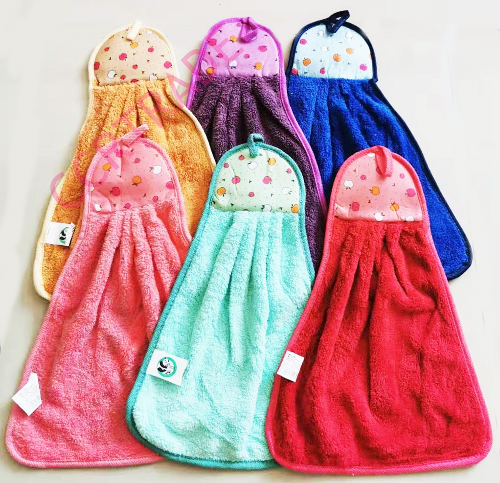 ผ้าเช็ดมือขนนุ่ม ตราแพนด้า(งานหนา) 30x41 ซม.