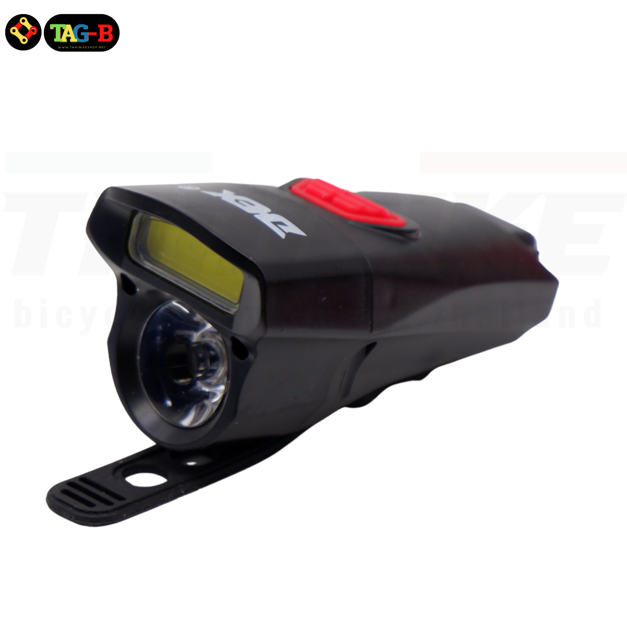 ไฟหน้าจักรยาน แบบสองหลอด แยกบังคับ DOUBLE LIGHT