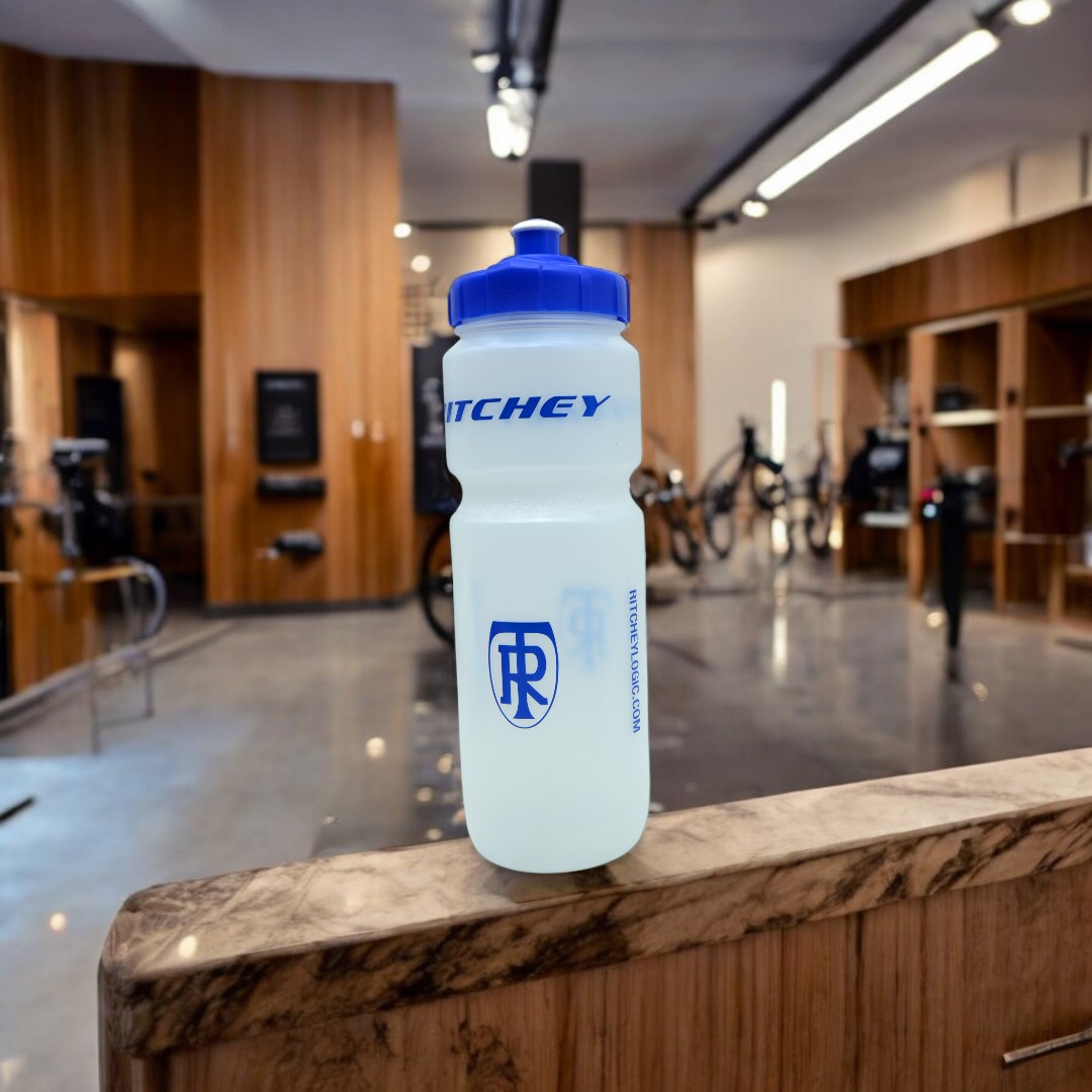 ขวดน้ำปั่นจักรยาน ขวดออกกำลังกาย RITCHEY สีขาวใส ขนาด 500/750 ml