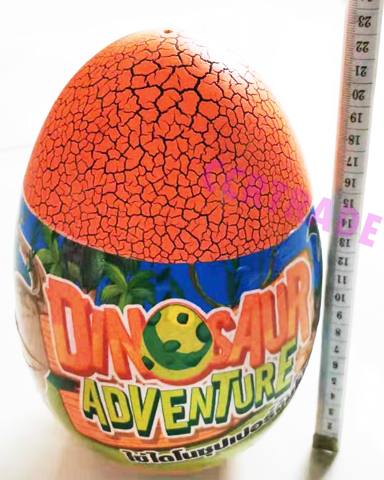 ไข่ไดโนเสาร์ผจญภัย+ลูกเต๋า 22 ชิ้นจัมโบ้ 22 ซม.(1x3)