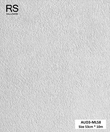 วอลเปเปอร์ สีขาวทอง AUD3-ML58