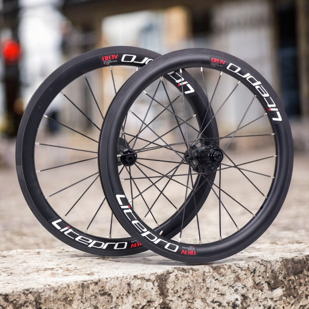 ล้อจักรยานคาร์บอน LITEPRO AERO ขนาด 20 นิ้ว แบบ 451 แบบขอบ 40/40
