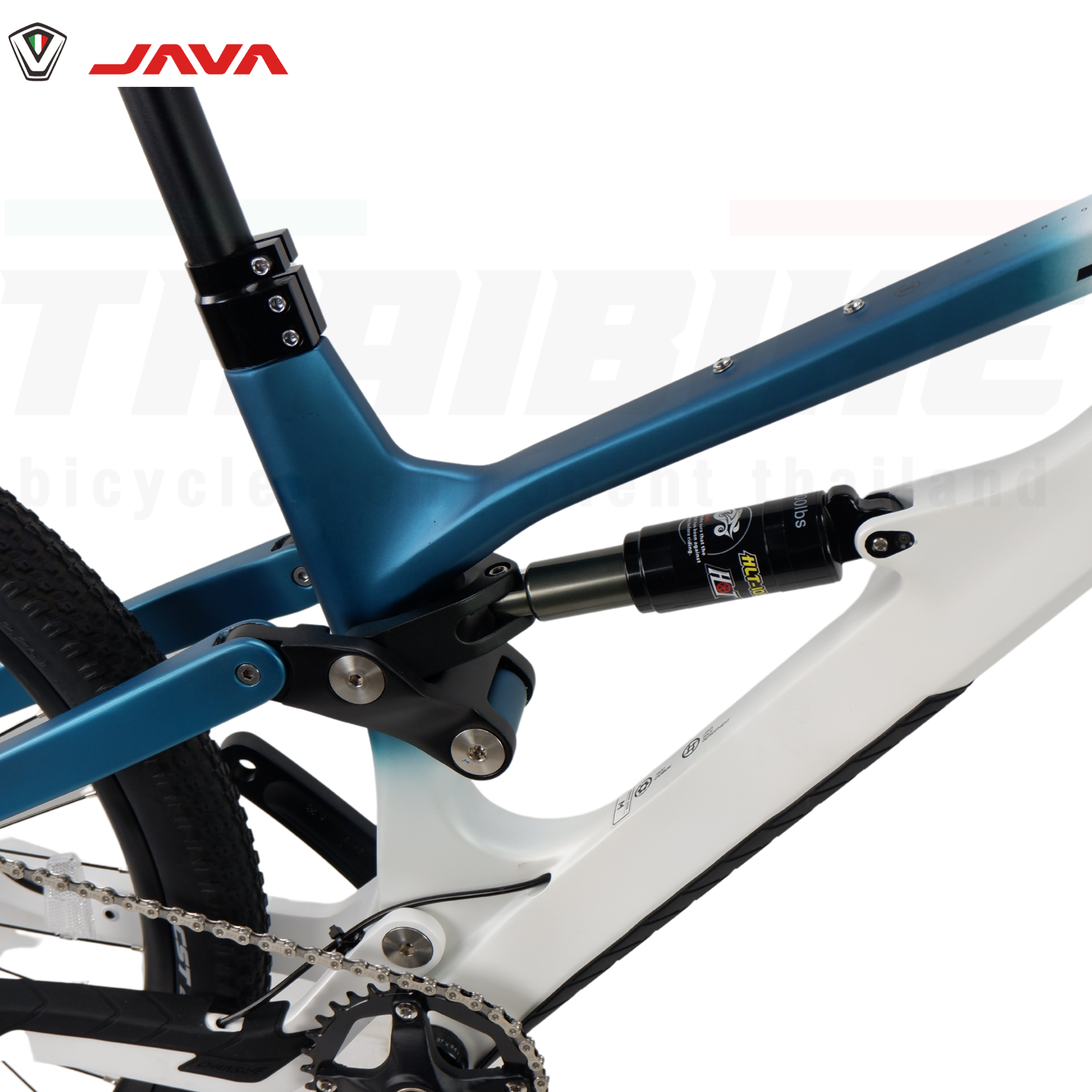 รถจักรยานเสือภูเขาคาร์บอน JAVA SALTAFOSSI Fullsuspension 27.5 SHIMANO 12SPD