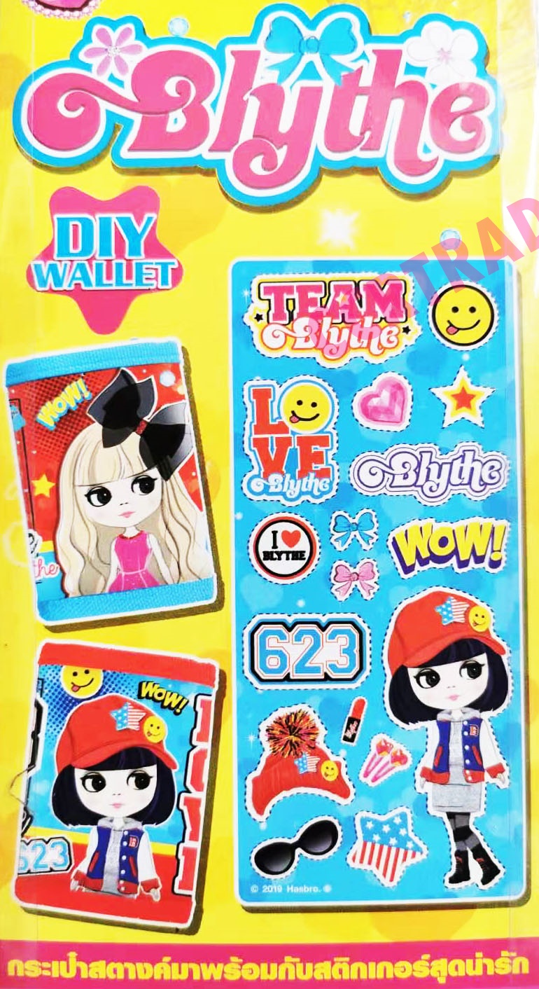 กระเป๋าเงินบลายด์+สติ๊กเกอร์แผงรุ่นใหม่ 26.5 ซม.(ลิขสิทธิ์แท้)