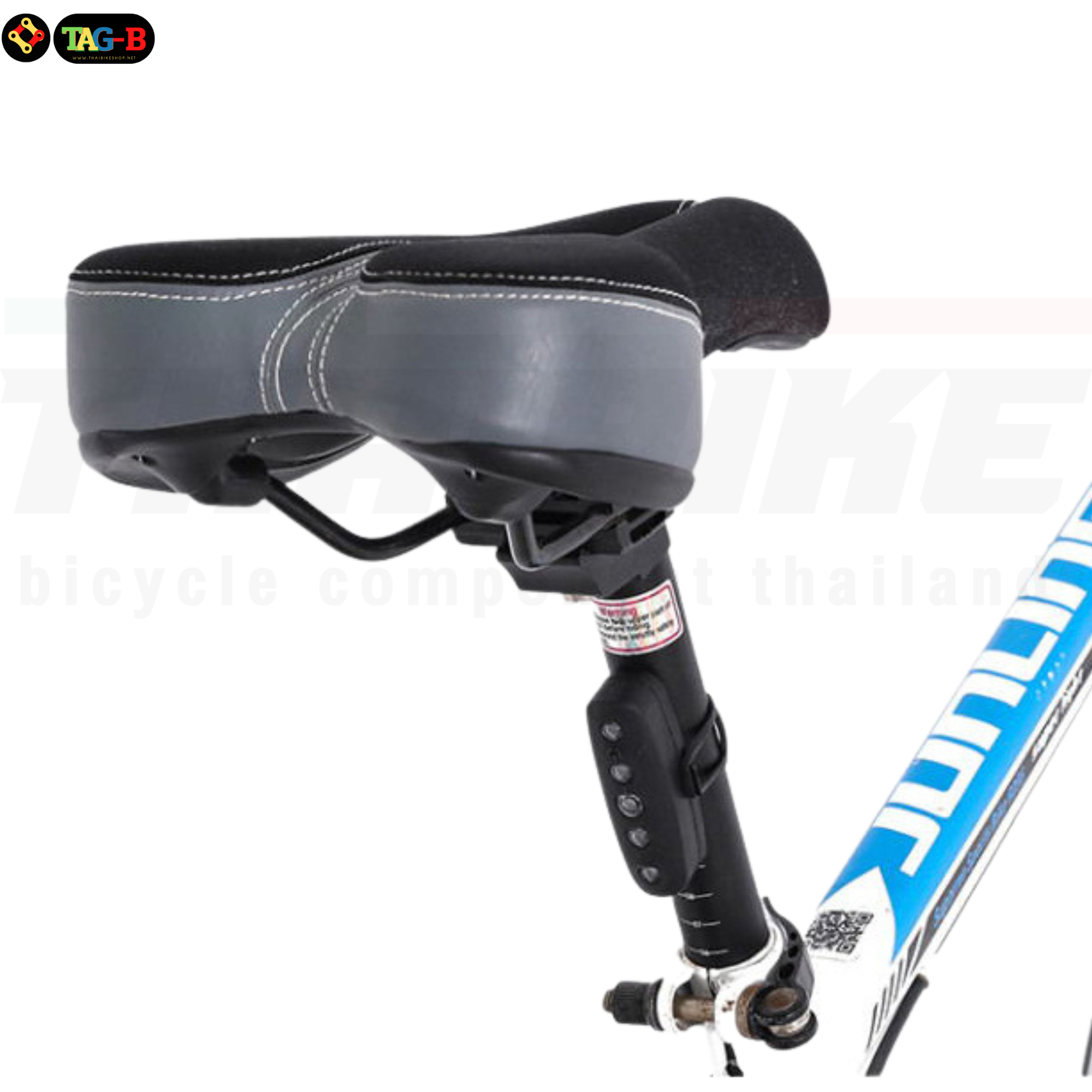 ไฟท้ายจักรยานแบบซิลิโคนทรงมะขาม ยี่ห้อ DC-109 ชาร์จ USB