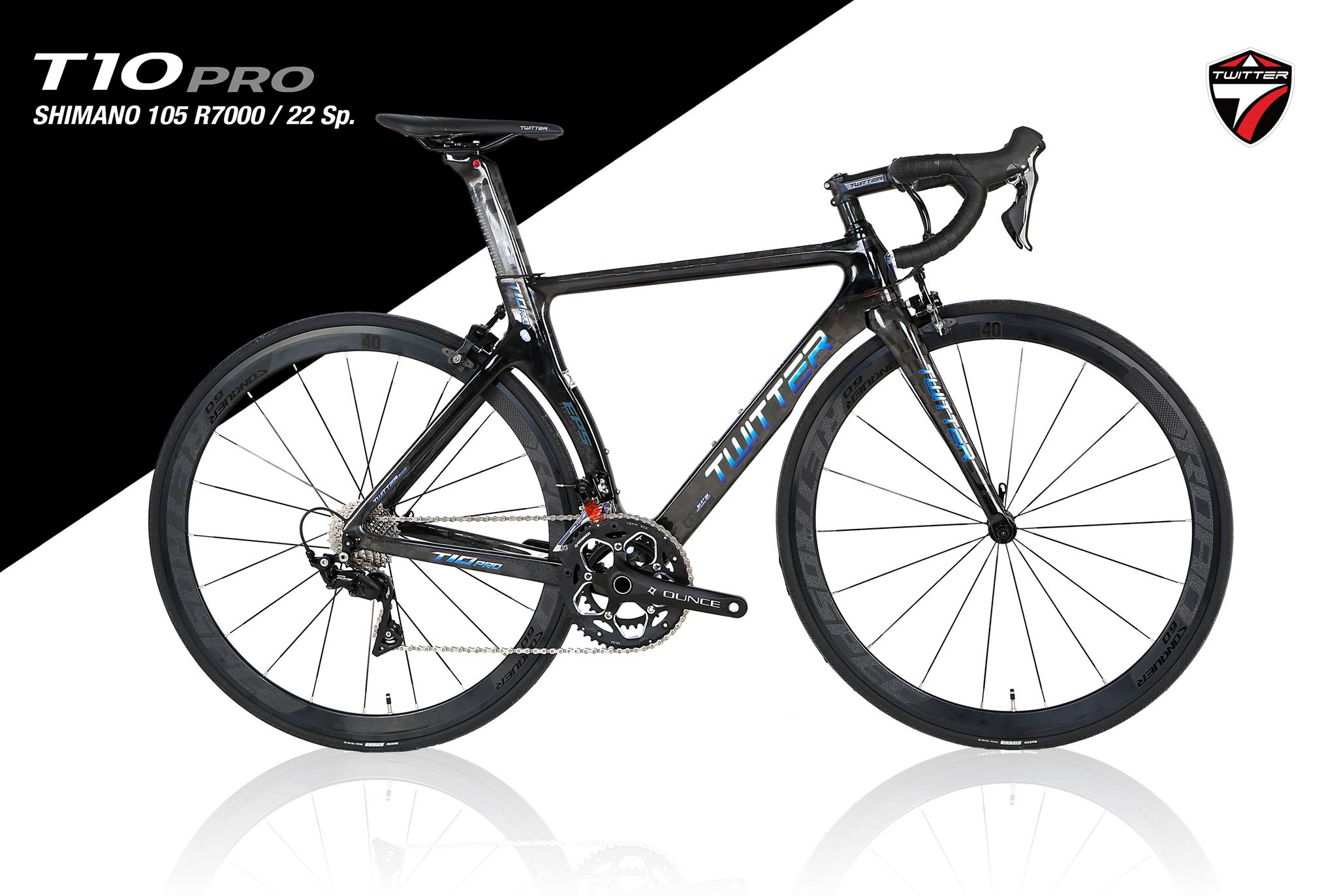 จักรยานเสือหมอบ NEW T10 Pro ทวิสเตอร์