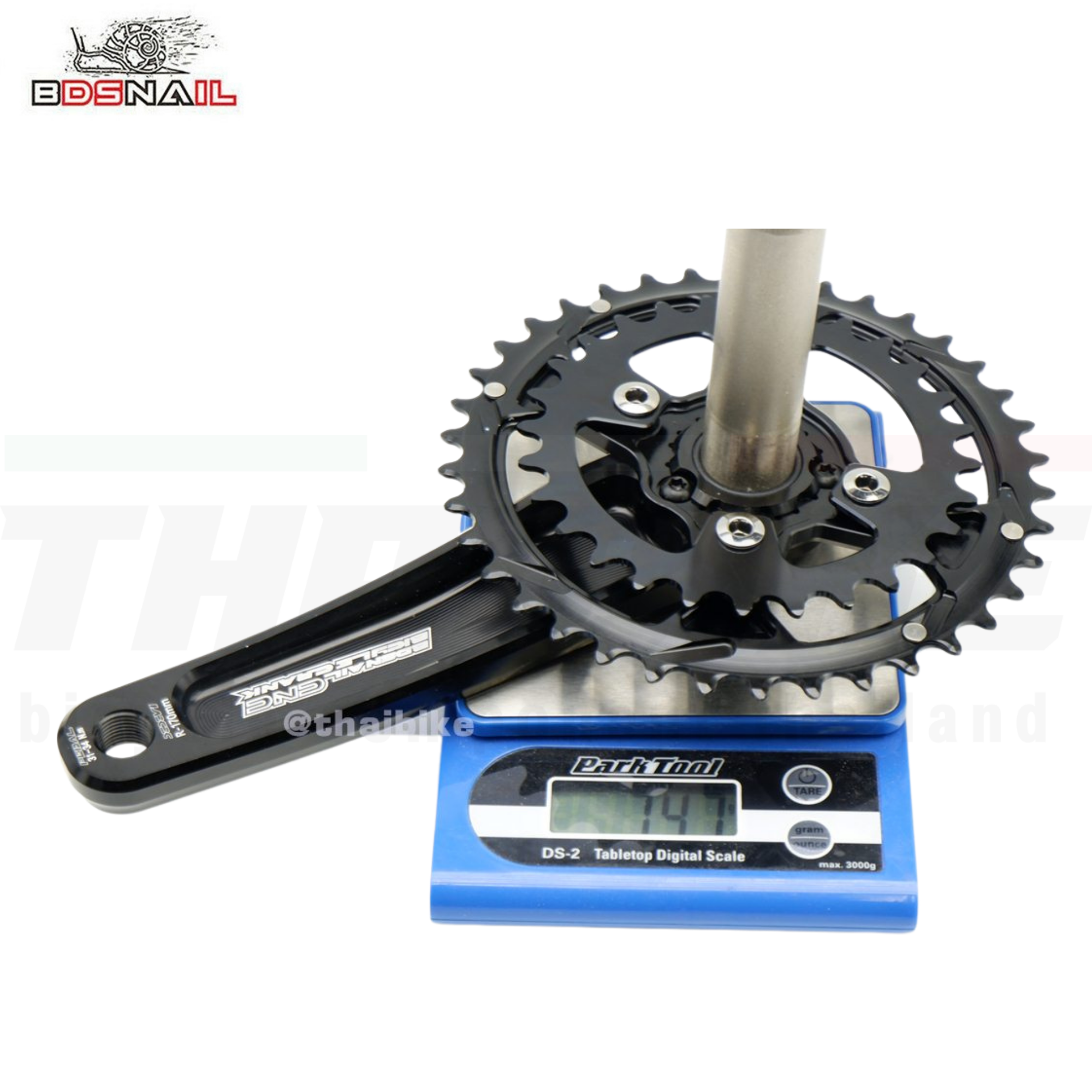ชุดขาจานจักรยานเสือภูเขา BDSNAIL Narrow Wide Chainring MTB GXP 170mm แถมฟรีกะโหลก