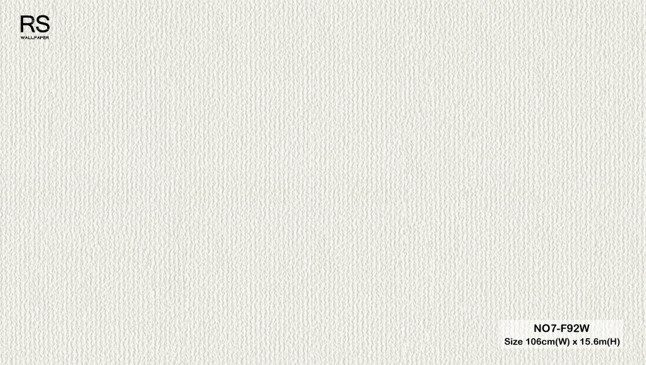วอลเปเปอร์ สีขาว NO7-F92W
