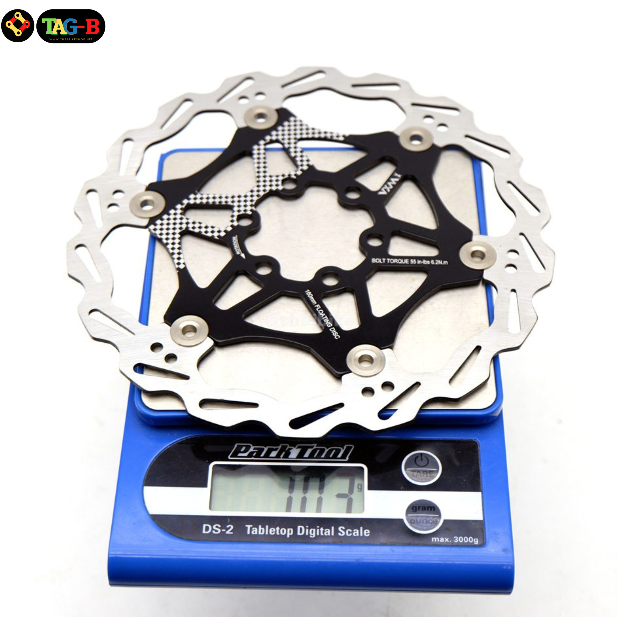 ใบดิสเบรคจักรยานเสือภูเขา VXM 160 มม. Stainless steel