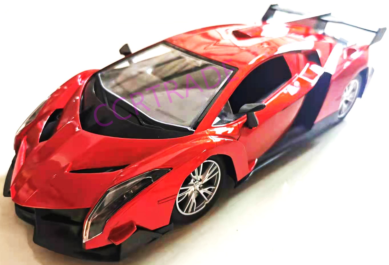 รถแลมโบกีนี่จัมโบ้บังคับ+ถ่านชาร์ท มีไฟหน้าไฟท้ายกล่อง 20x41 ซม.(1x3)