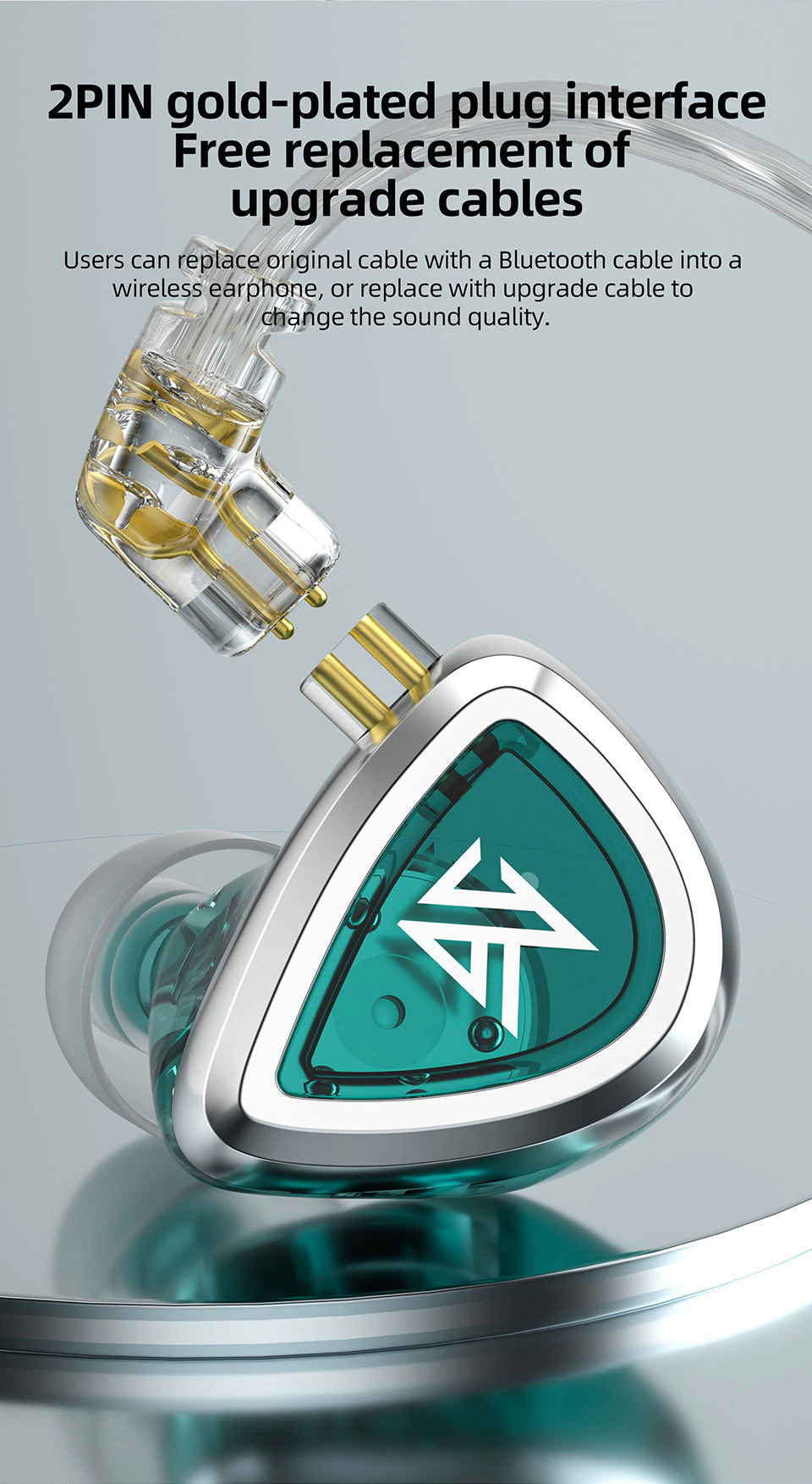 KZ EDA เซ็ตหูฟัง HiFi IEM ระดับมืออาชีพ ซื้อ 1 ได้ถึง 3 ประกันศูนย์ไทย