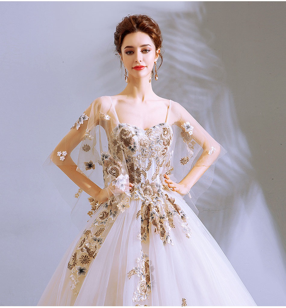 DL091 **พรีออเดอร์** ชุดออกงานสีทอง ชุดราตรี เดรสยาวออกงาน (Night party dresses) ชุดไปงานแต่งงานสวยๆ "ธีมสีทอง"