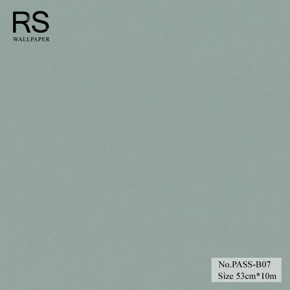 วอลเปเปอร์ สีเทาอมเขียว No.PASS-B07