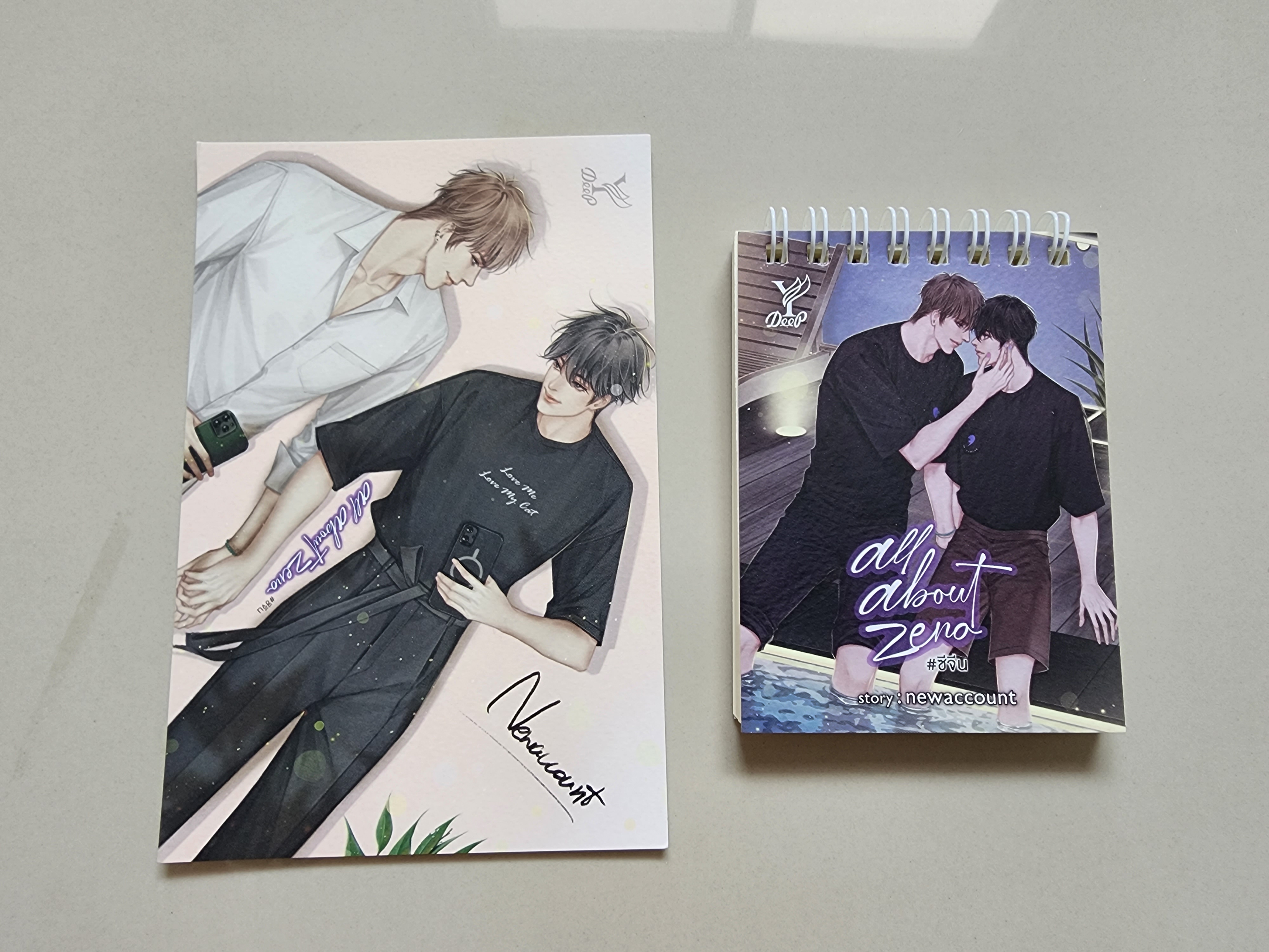 โปส+ที่คั่น+สมุดโน๊ต All about zero