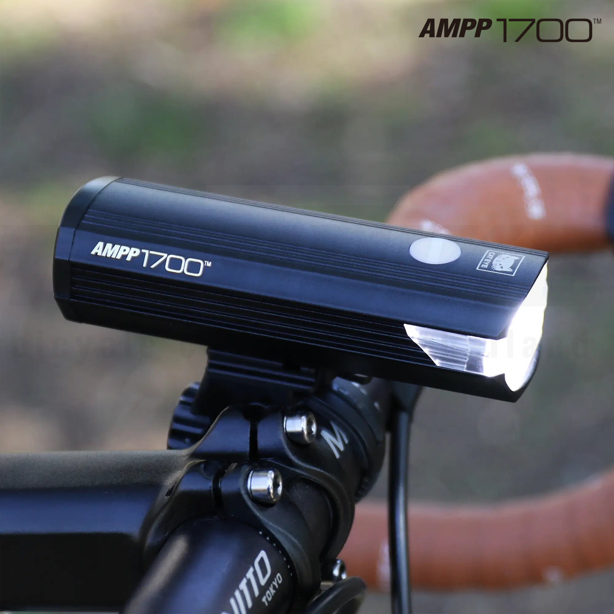 ไฟหน้าจักรยานตัว TOP CATEYE AMPP1700 (HL-EL1700RC)