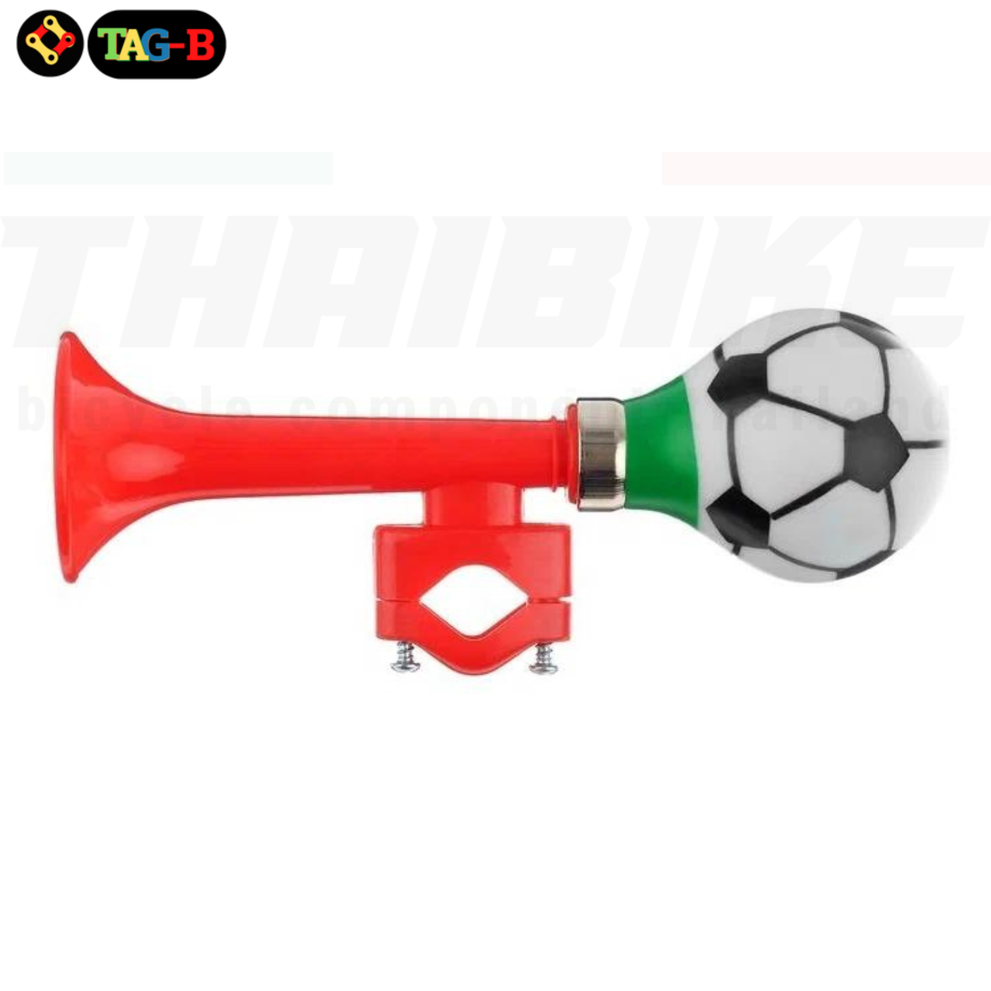 แตรลมติดรถจักรยานเด็ก พลากติก เสียงดัง โทนเสียงแหลมสูง แตรแม่ค้า แตรจักรยาน แตรบีบ แตรลมมือบีบ แตรลมจักรยาน