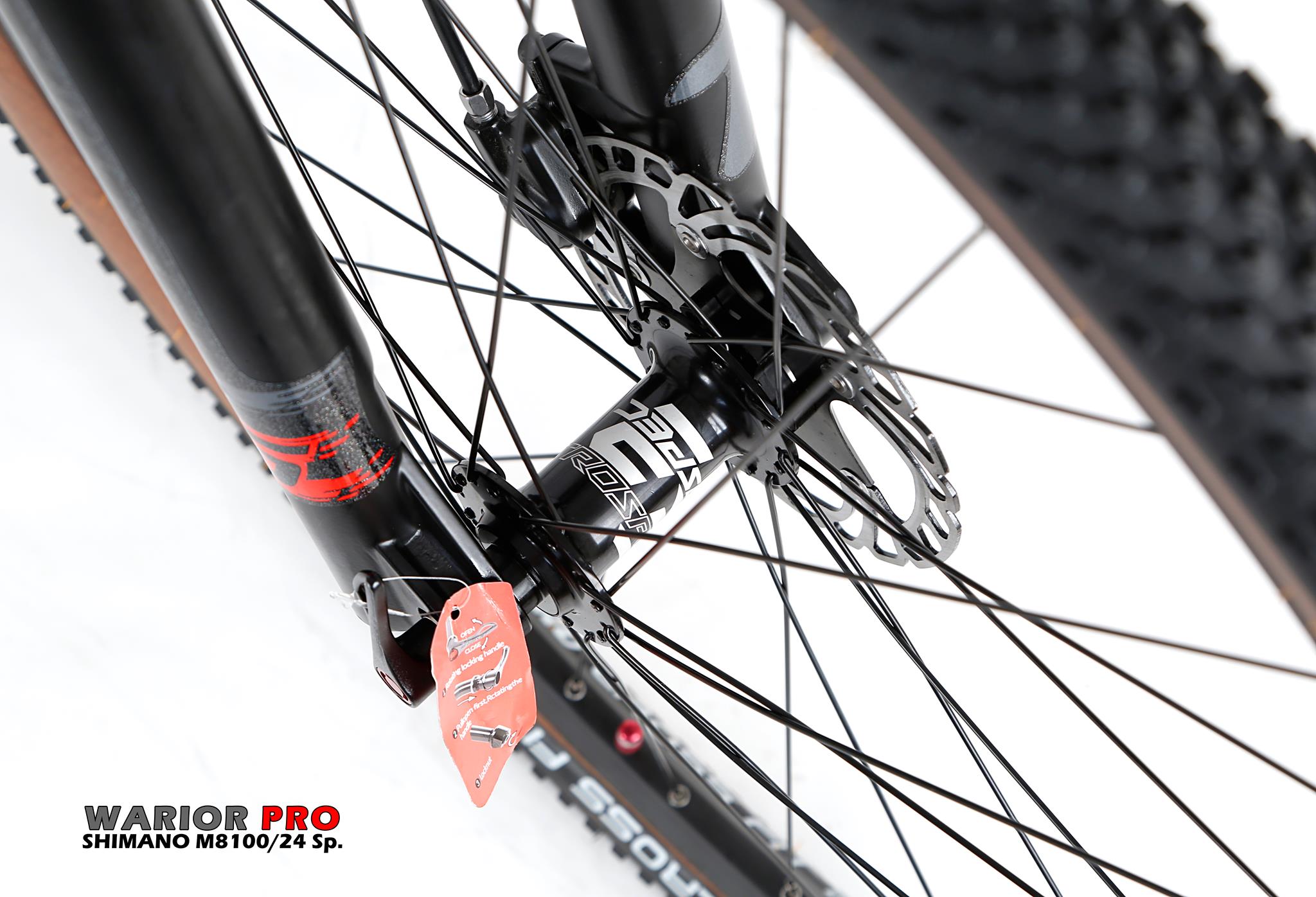 ใหม่สุด TOP สุด จักรยานเสือภูเขา คาร์บอน TWITTER รุ่น WARIOR PRO 24Sp. (2021)