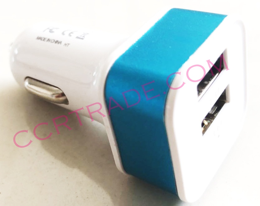 ที่ชาร์ตมือถือในรถ 2 ช่องกล่อง 14 ซม.