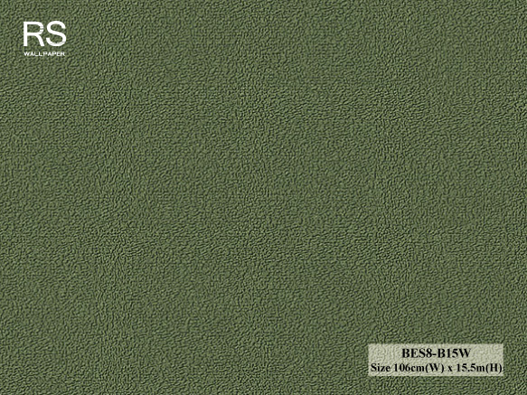 วอลเปเปอร์สีเขียวกากี BES8-B15W