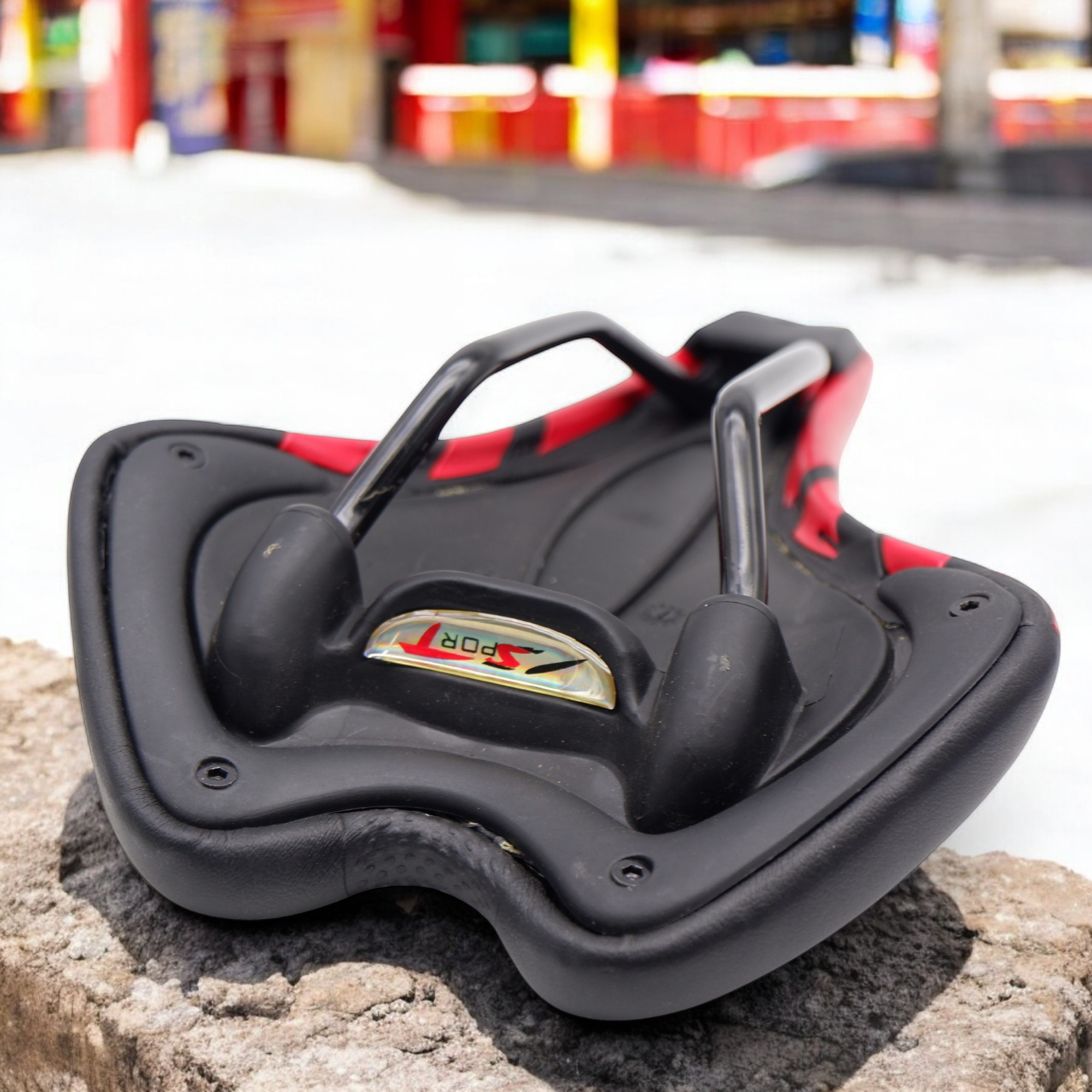 อาน MQSSQ สปอร์ต แคบโค้ง รองรับนั่งไกล สำหรับ Road/MTB ระบายอากาศ ดีไซน์ร่องกลาง