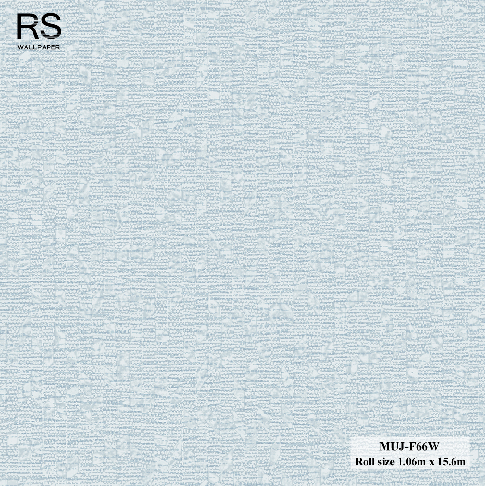 วอลเปเปอร์สีฟ้าอ่อน MUJ-F66W