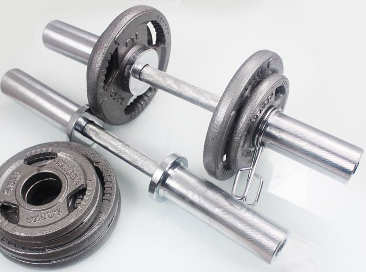 ดัมเบลโอลิมปิค ใส่แผ่น 2 นิ้ว