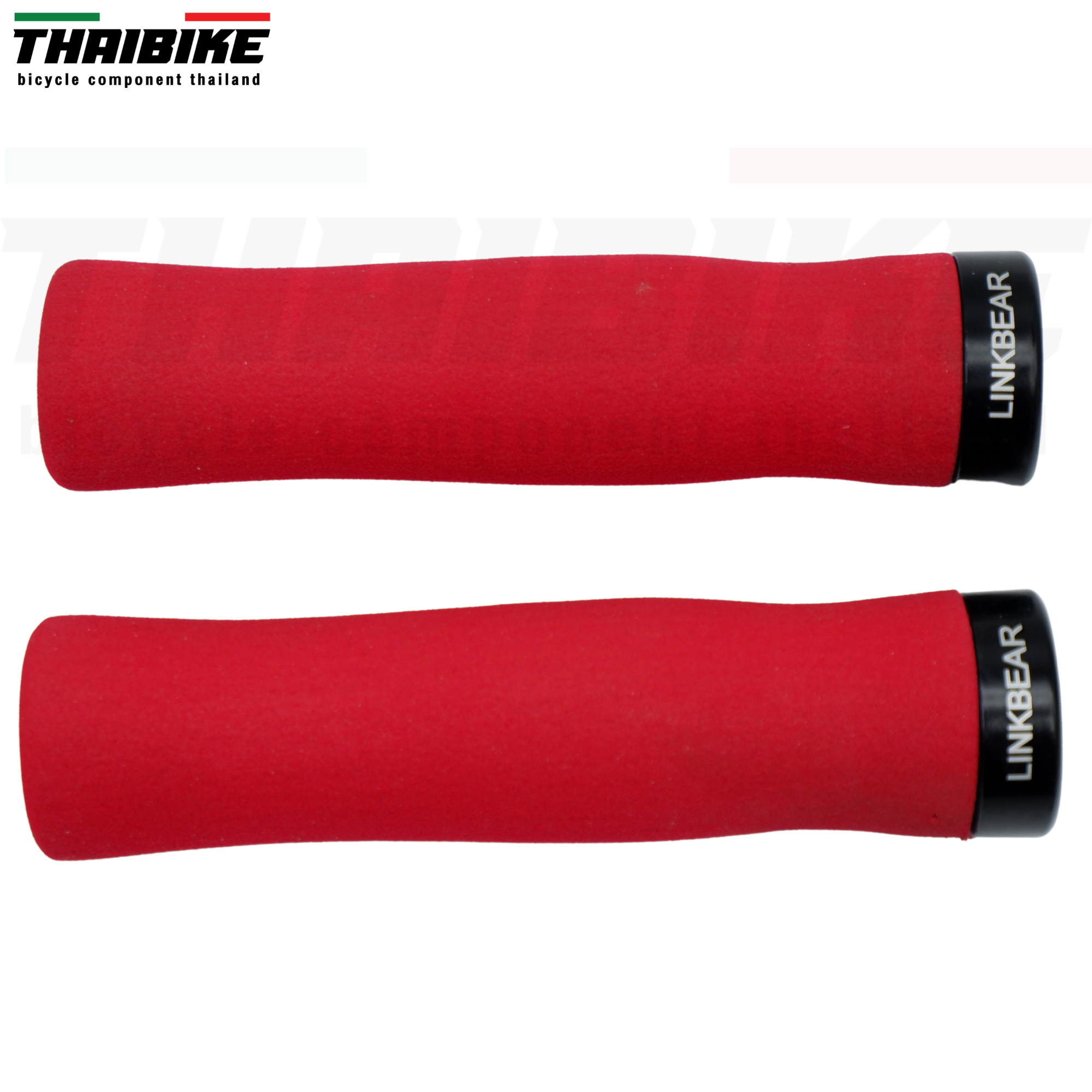 ปลอกแฮนด์จักรยานโฟม LINKBEAR แบบมีตัวล็อคปลายแฮนด์ THAIBIKE