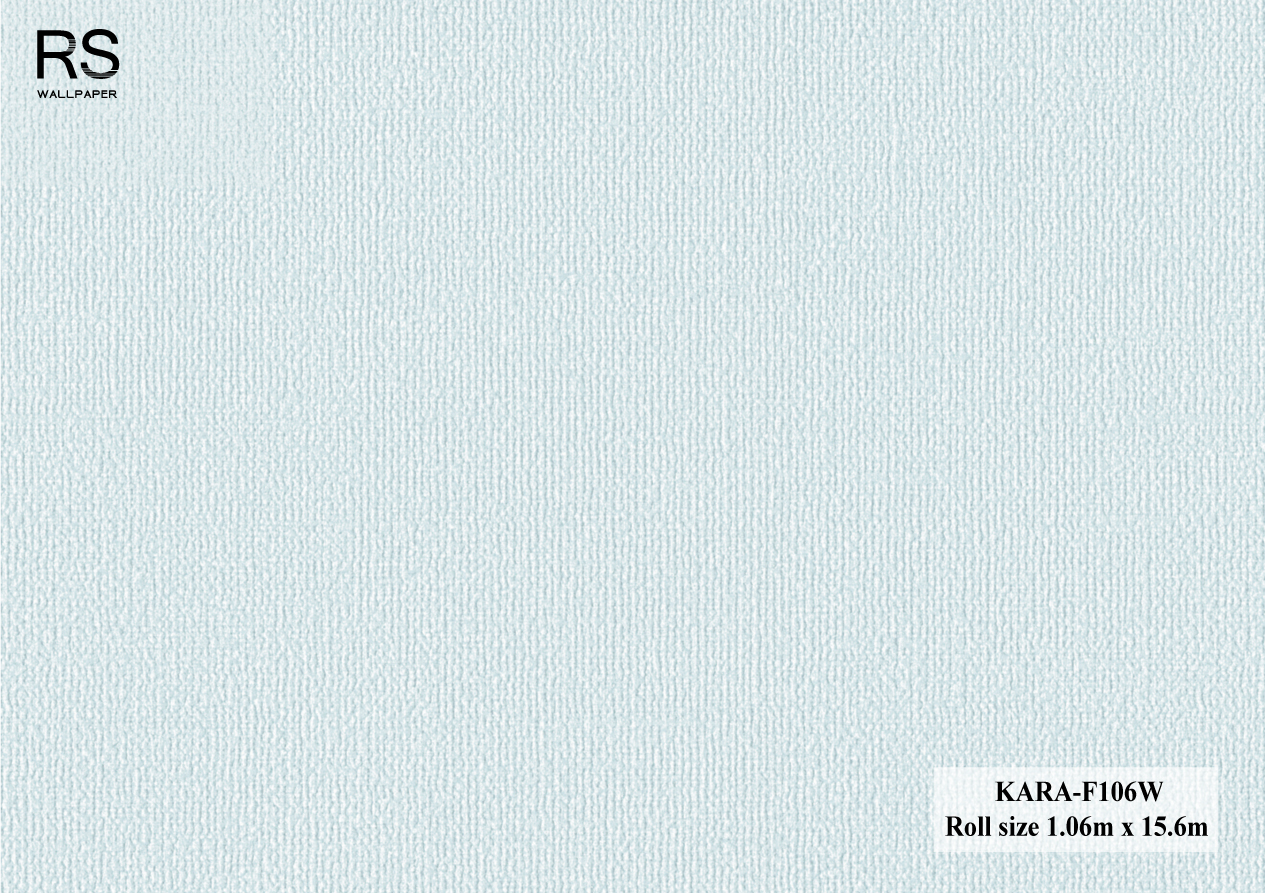 วอลเปเปอร์ สีฟ้าอ่อน KARA-F106W