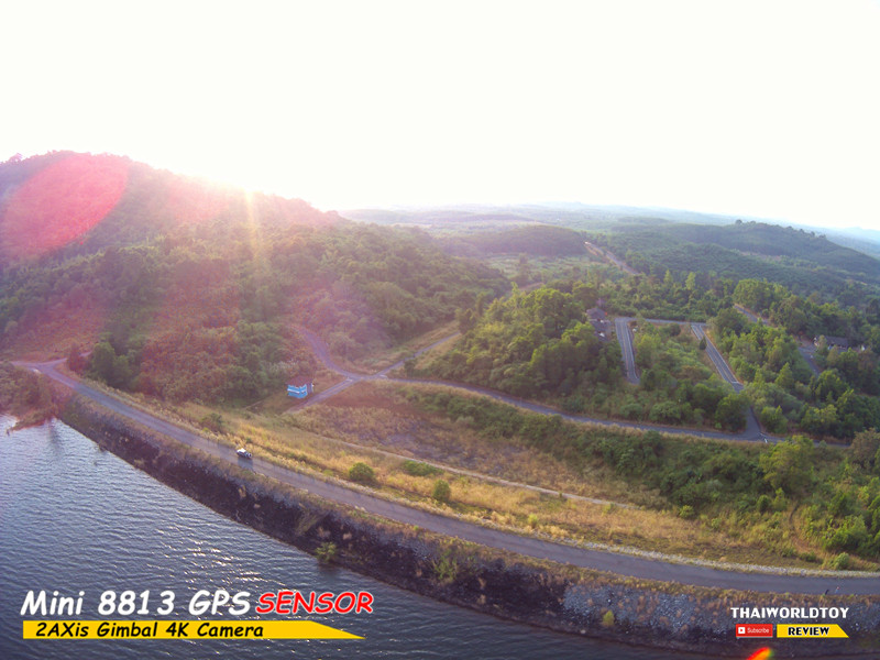 Mini 8813 GPS Drone+Sensor+4KCamera (โดรนมีระบบป้องกันการชน)