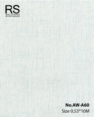 วอลเปเปอร์สีฟ้าอ่อน มีลายในตัว No.AW-A60