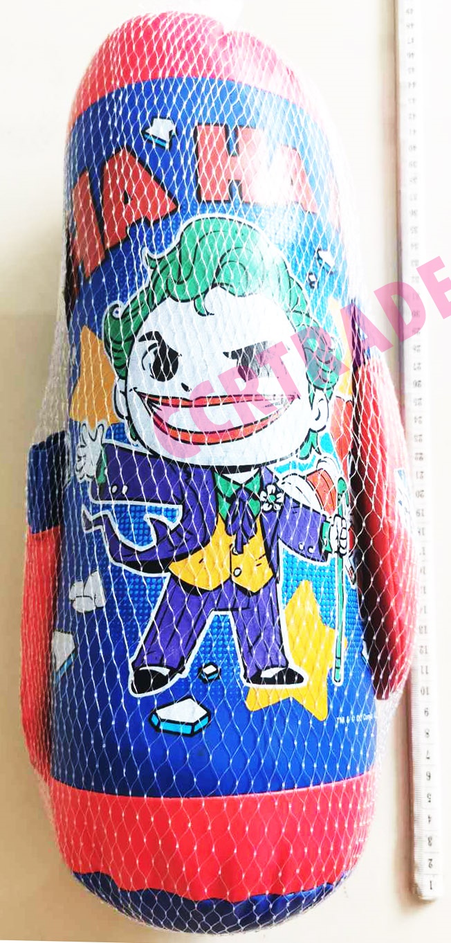 ชุดชกมวยฮีโร่ DC+นวมถุงตาข่าย 15x48.5 ซม.(ลิขสิทธิ์แท้)(1x3)