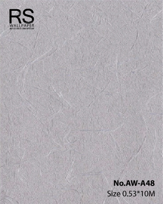 วอลเปเปอร์สีน้ำตาลอ่อน ลายกระดาษสา No.AW-A48