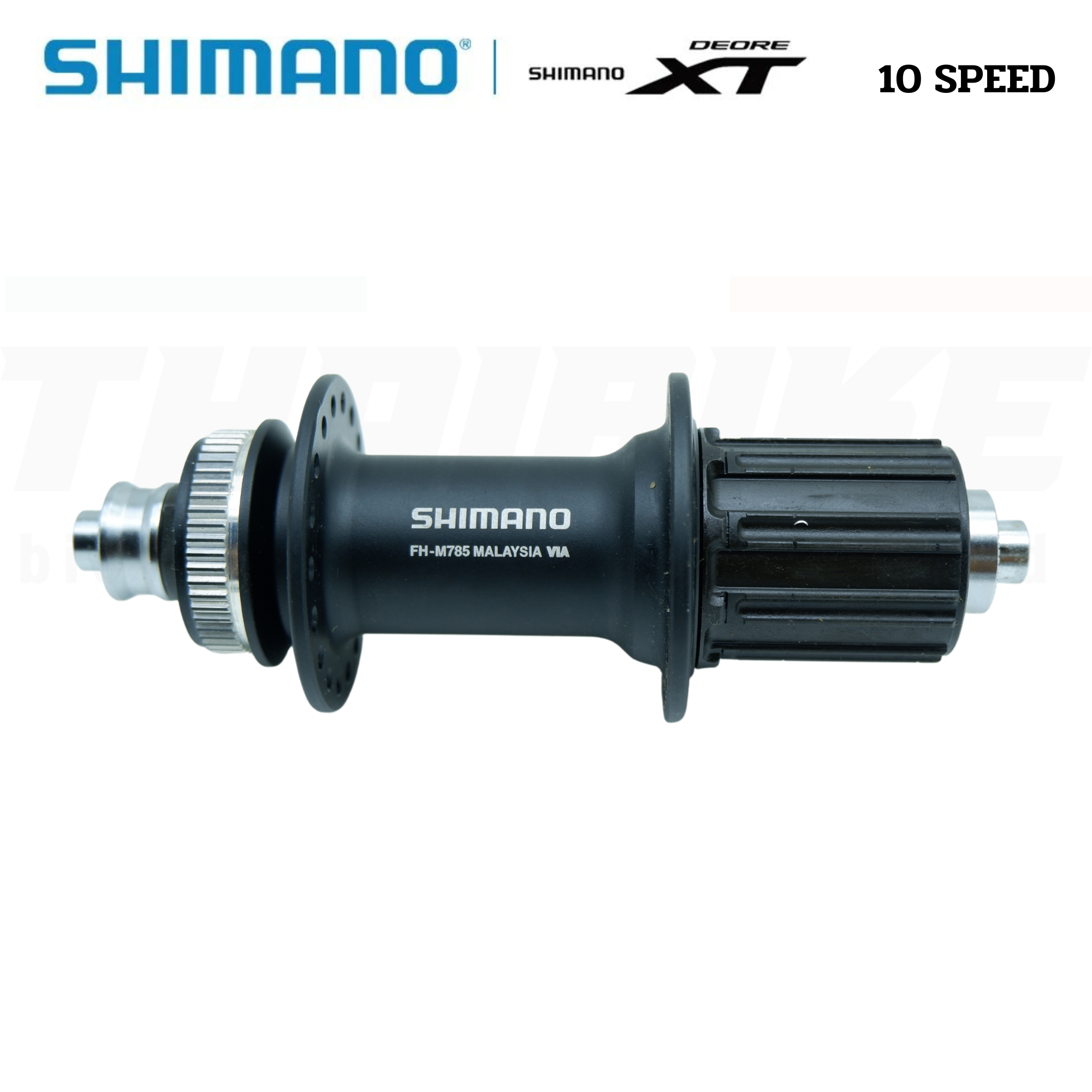 ดุมดิสเบรคจักรยาน SHIMANO XT HB-M785 10SPD 32H CENTERLOCK