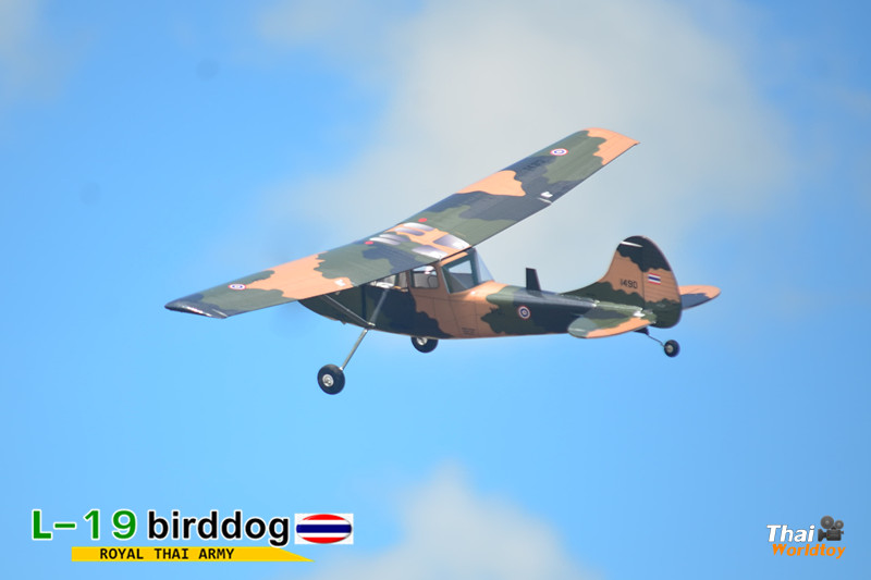 L-19 Bird dog (กองทัพบก)1,200mm.เครื่องบินบังคับ